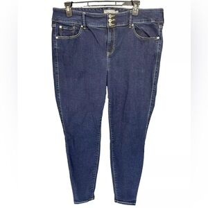 Torrid Jegging Jeans Womens 22R Super Soft High Rise 3 Button Medium Wash Denim